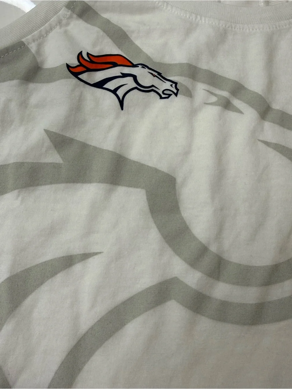 NFL Nike Denver Broncos White Racerback Tank Top Womens Size Small NWT